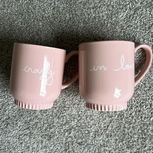 Crazy In Love Opal House Mugs -2 Mugs